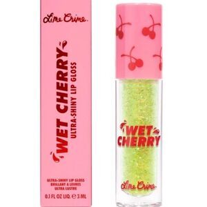 Lime Crime Wet Cherry Lip Gloss Cherry Slime Full Size Discontinued NIB
